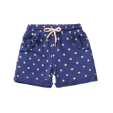 Jersey Cotton Polka dots Girls Shorts